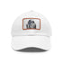 Galactic Droid Cap: R2D2 Edition in White with Light Brown Patch