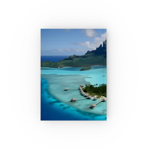 Capture Island Paradise with Bora Bora Bliss Journal - High-Quality & Stylish, Perfect for Travel Memories! Great Gift Option. Shop Now