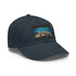 Great Barrier Reef baseball cap with coral reef design.