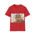Charcoal Chewbacca watercolor tshirt in cotton crew neck regular fit