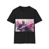 Mace Windu Purple Lightsaber Tee in Charcoal, size Small.