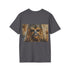 Watercolor Chewbacca tee charcoal cotton crew neck regular fit T-shirt