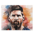 Lionel Messi jigsaw puzzle featuring football legend in action on field