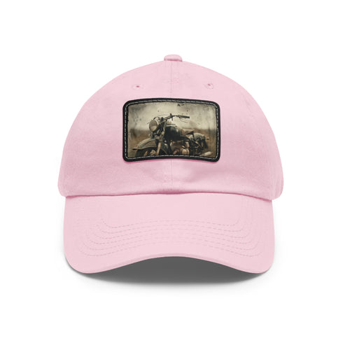 Retro Rider Snapback: Vintage Motorcycle Cap