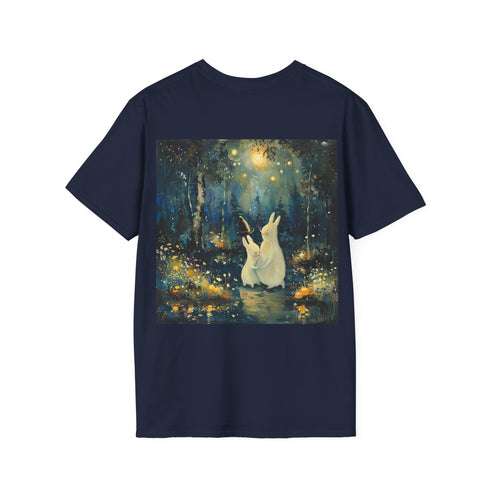 Moomin Love T-shirt in Charcoal, Crew Neck, Regular Fit.