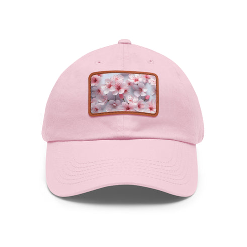 White Cherry Blossom Dreams 3D Seamless Baseball Cap Hat Unisex Vegan