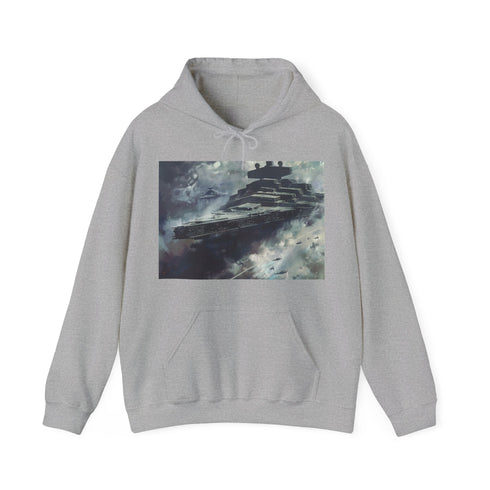 Navy Star Destroyer command galaxy epic hoodie men women regular fit.