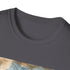 Vintage black airplane adventure t-shirt for men and women in 2XL size
