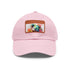 Koala watercolor baseball cap with light brown patch.