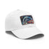 London Underground Watercolor Cap in White with Light Brown Patch