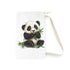 Adorable Panda Bamboo Laundry Bag for Stylish Laundry Days