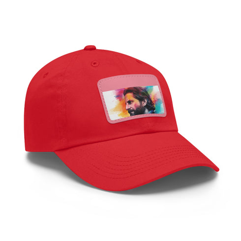 Neon Dreams Bradley Cooper Watercolor Cap in White Rectangle Shape