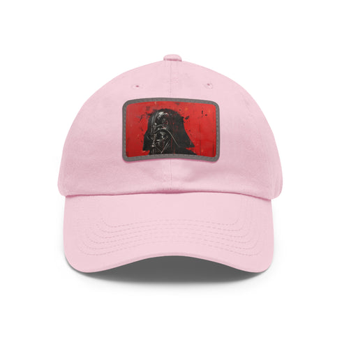 Darth Vader Sith Lord baseball cap, black helmet design, adjustable strap.