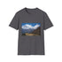 Pathways to Serenity in the Himalayas Embrace T-Shirt Charcoal Regular Fit