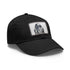 White Galactic Droid Cotton Hat with Light Brown Rectangle Patch