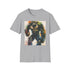 Charcoal cotton T-shirt featuring powerful Kong design with regular crew neck