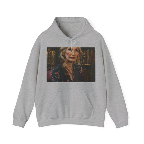 Navy Storytellers Canvas Hoodie for Men and Women, Regular fit.