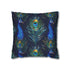 Stunning Vibrant Blue Peacock Feathers Pillowcase - Soft and Stylish Home Decor Accent