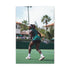 Canvas art print featuring Serena Williams showcasing power and grace.