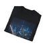 Shanghai Nights symphony lights charcoal t-shirt men/women cotton summer.