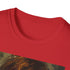 Charcoal cotton T-shirt with Ron Weasley portrait and vibrant summer colors