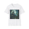 Moonlit Citadel Enchanted Forest Graphic Unisex Softstyle T-Shirt