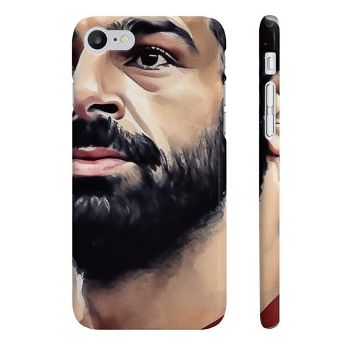 Mo Salah Liverpool football player phone case, glossy slim design Liverpool.