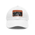 Dark Knight Gotham City Cap in White with Bat Symbol Patch