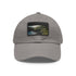 Maui Breeze Baseball Cap in White with Palm Tree Design