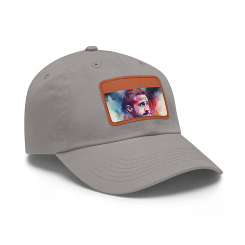 Gosling Glow Watercolor Cap White Light Brown Unisex Vegan Hat