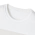 Charcoal cotton t-shirt with minimalist mountain sunrise design