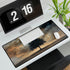 A Lone Tree Standing Strong Against a Polluted Sky Gaming XXL Extended Desk Mat
