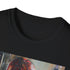Charcoal Spider-Man cotton T-shirt with vibrant action portrait and crew neck design