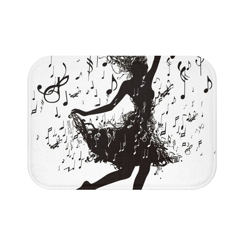 Dance Floor Bath Mat, Indoor Home & Bathroom Living Sublimation (24" x 17")