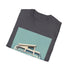 Vintage Camper Van Adventure T-Shirt in Charcoal, Size S