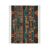 Bohemian Aztec Geometric Plush Fleece Throw Blanket – Prints With Passion (View 7)