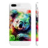 Alt text: Adorable Koala Watercolor Phone Case - High-quality, versatile, and stylish design featuring a cute koala, perfect for all seasons. Makes a great gift. Shop more at BenCPrints.