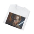Charcoal crew neck t-shirt featuring vibrant Obi-Wan Kenobi portrait