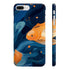 Golden Koi Fish iPhone 7 Plus Slim Glossy Phone Case Accessories