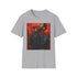Charcoal Maroon 5 Band Portrait T-Shirt in Small Size cotton summer.