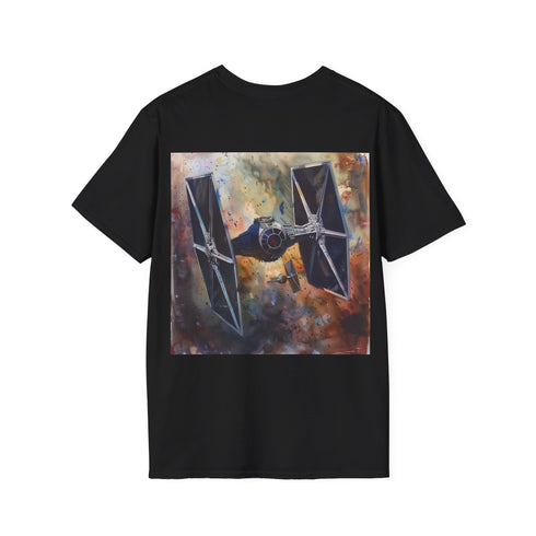 Empires Finest Tie Fighter Tee in Charcoal, size S.