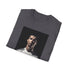 Cristiano Ronaldo charcoal T-shirt with dynamic action graphic crafted in cotton
