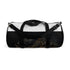 Musical notes small duffle bag with all-over print design.