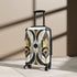 Abstract Deco Black Suitcase with Eye-Catching Art Deco Pattern Design