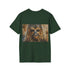 Chewbacca watercolor tee in charcoal, men's and women's summer style.