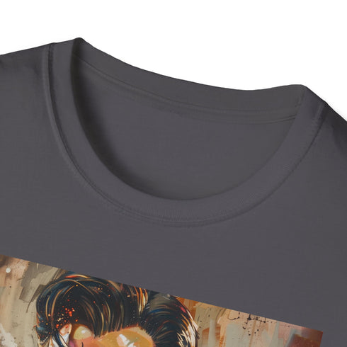 Charcoal Dr. Strange portrait tee, perfect for summer style.