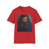 Charcoal Rubeus Hagrid portrait T-shirt cotton crew neck in regular fit