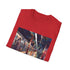 Watercolor New York Subway T-shirt in Black, size L.