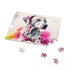 Playful Dalmatian trio jigsaw puzzle for dog lovers (10"x8", 120 pcs)