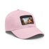 Marakesh Magic Baseball Cap in White with Light Brown Patch